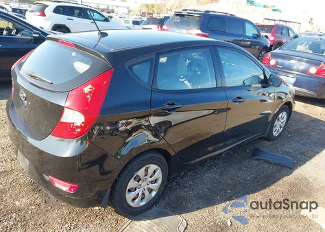 2016 Hyundai Accent Se z USA, uszkodzony, nr VIN KMHCT5AEXGU272517
